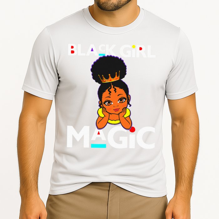Black Magic Melanin Poppin Cooling Performance Crew T-Shirt