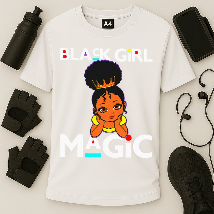 Black Magic Melanin Poppin Cooling Performance Crew T-Shirt