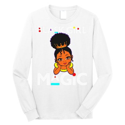 Black Magic Melanin Poppin Long Sleeve Shirt