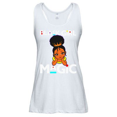 Black Magic Melanin Poppin Ladies Essential Flowy Tank