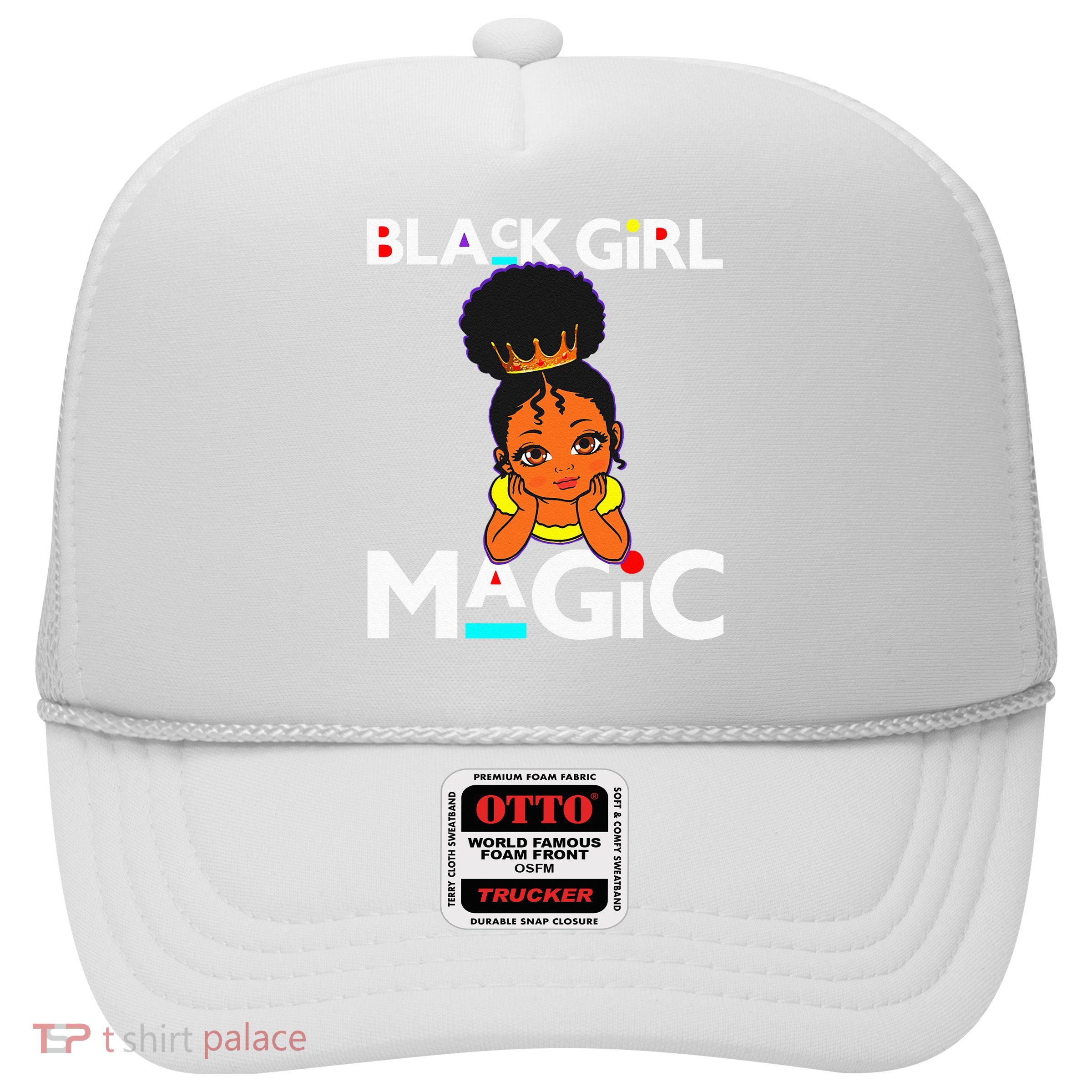 Black Magic Melanin Poppin Trucker Hat