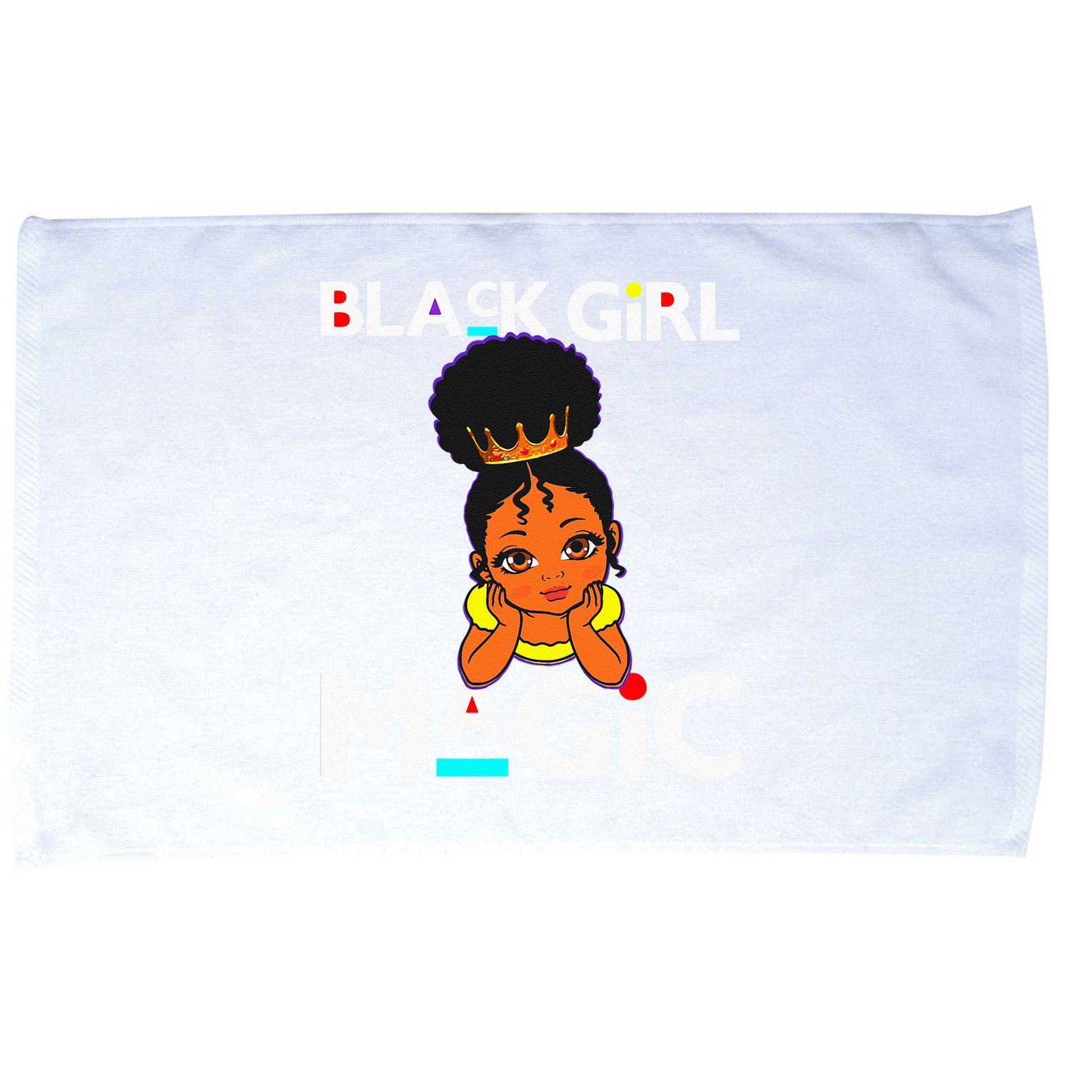 Black Magic Melanin Poppin Microfiber Hand Towel