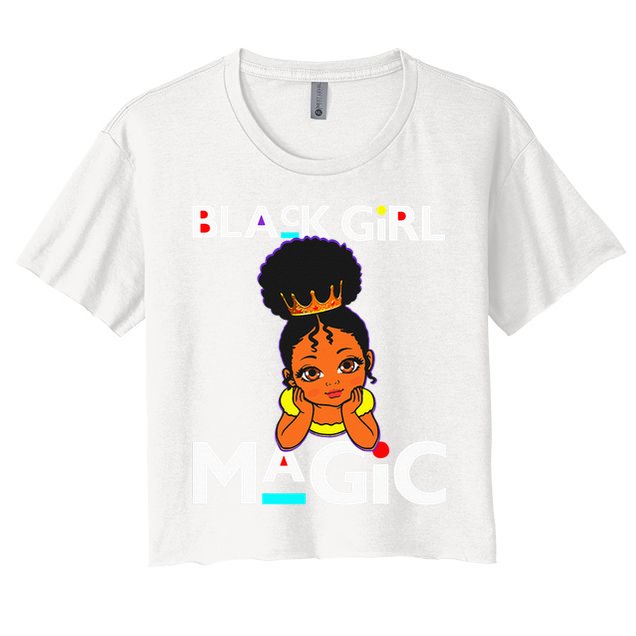 Black Magic Melanin Poppin Crop Top