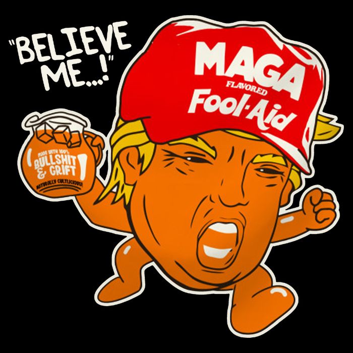 Believe Me Maga Fool Aid Funny Donald Trump Cooling Performance Crew T-Shirt