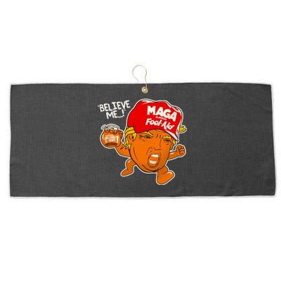 Believe Me Maga Fool Aid Funny Donald Trump Large Microfiber Waffle Golf Towel