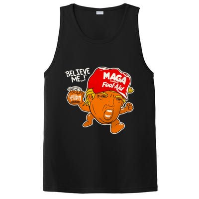 Believe Me Maga Fool Aid Funny Donald Trump PosiCharge Competitor Tank