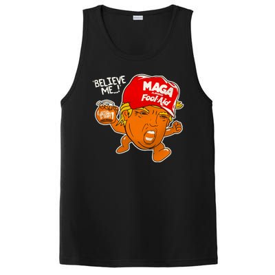 Believe Me Maga Fool Aid Funny Donald Trump PosiCharge Competitor Tank