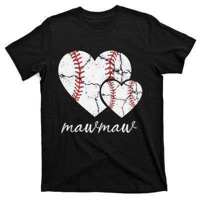 Baseball Mawmaw Mother's Day Baseball Gift T-Shirt