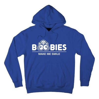 Boobies Make Me Smile Tall Hoodie