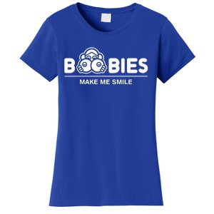 Boobies Make Me Smile Women's T-Shirt