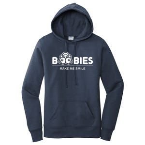 Boobies Make Me Smile Women's Pullover Hoodie