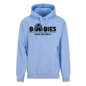 Boobies Make Me Smile Unisex Surf Hoodie