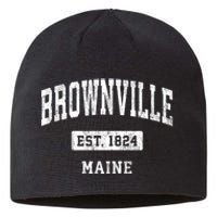 Brownville Maine Me Vintage Sports Established Sustainable Beanie