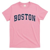 Boston Massachusetts Ma Vintage Sports Design N.A.V.Y T-Shirt