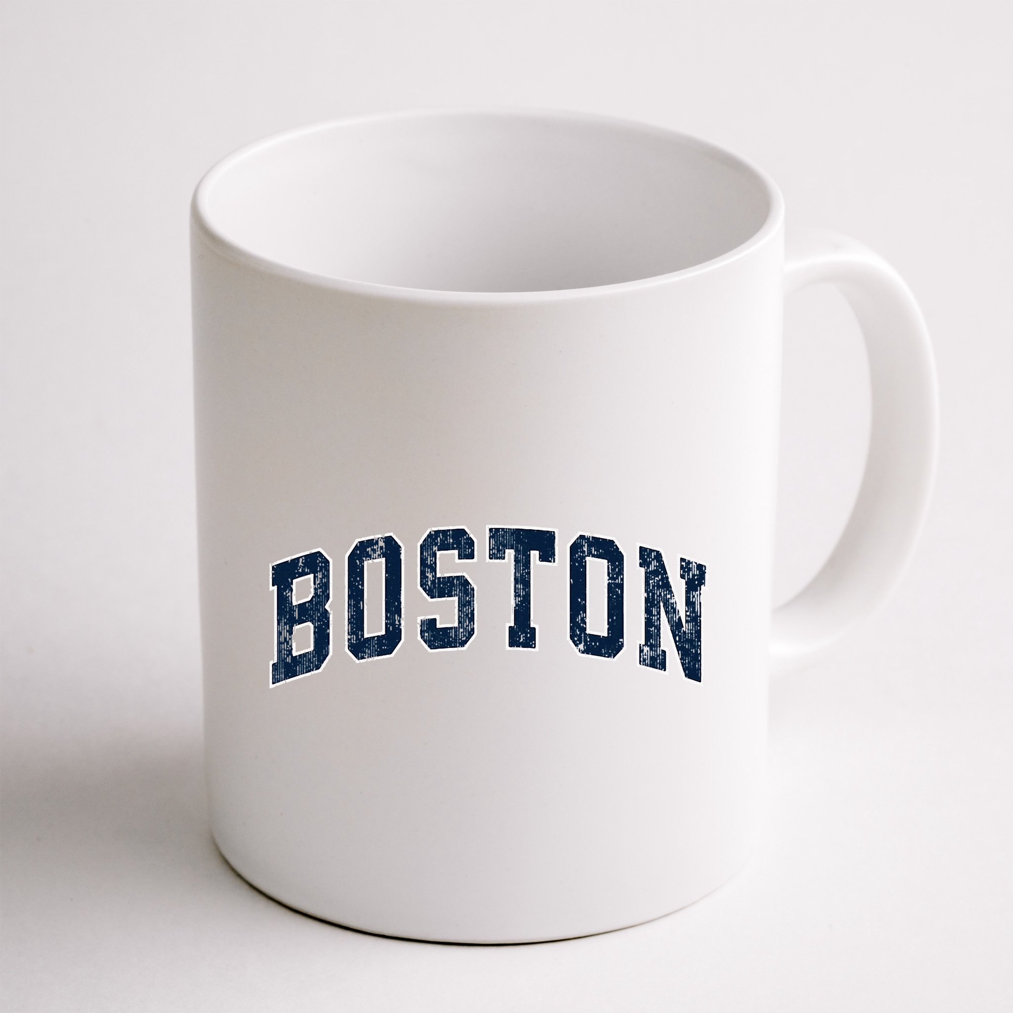 Boston Massachusetts Ma Vintage Sports Design N.A.V.Y Mug