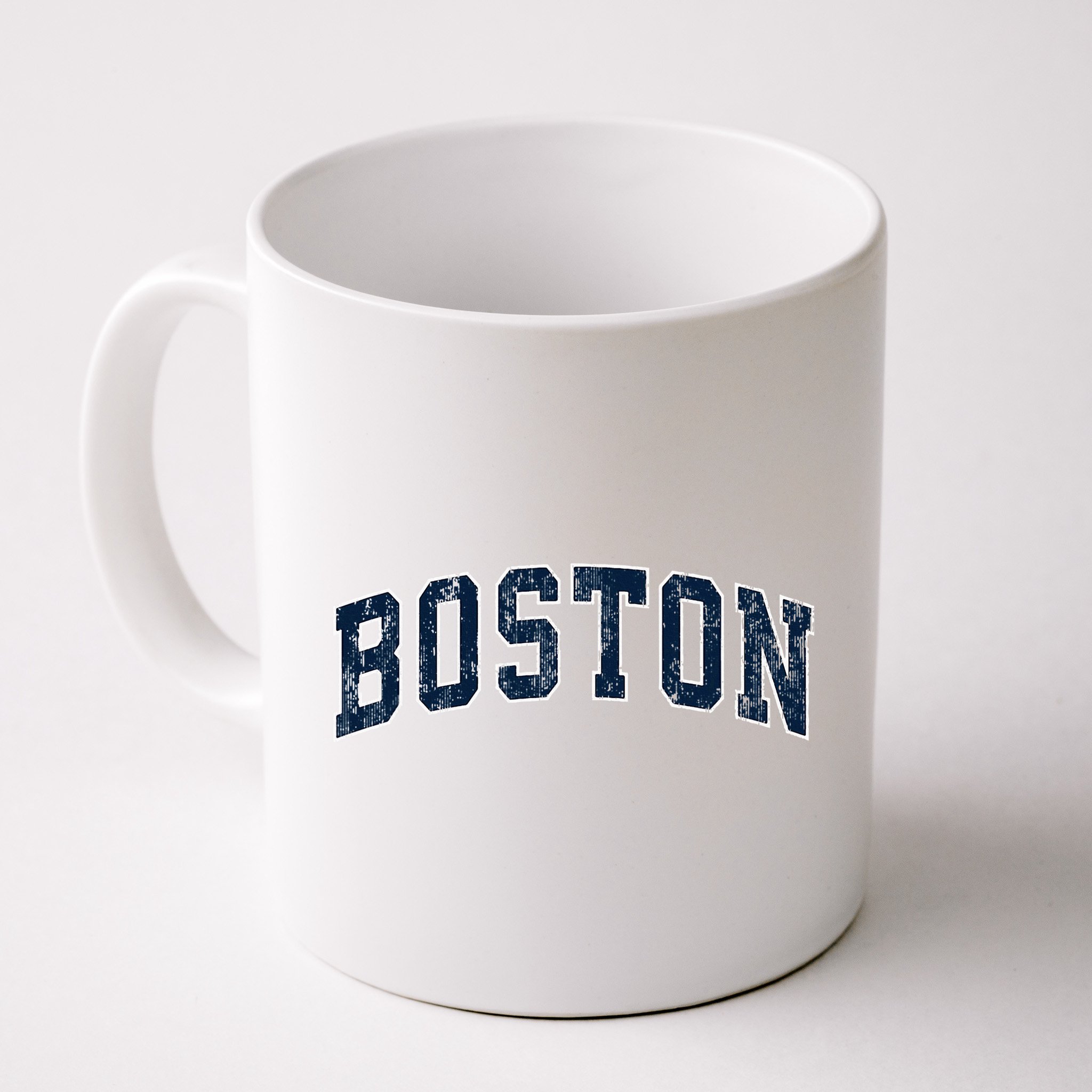 Boston Massachusetts Ma Vintage Sports Design N.A.V.Y Mug