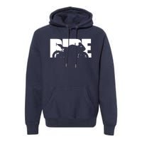 Bike Motorcyclist Motorcycle Rider Biker Premium Hoodie