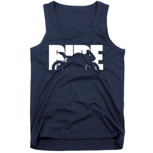 Bike Motorcyclist Motorcycle Rider Biker Tank Top