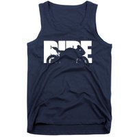 Bike Motorcyclist Motorcycle Rider Biker Tank Top