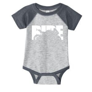 Bike Motorcyclist Motorcycle Rider Biker Infant Baby Jersey Bodysuit