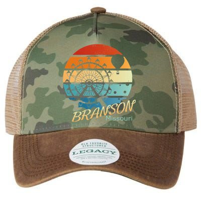 Branson Missouri Mo Vacation Souvenir Legacy Tie Dye Trucker Hat