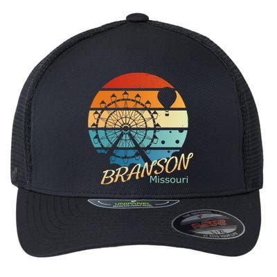 Branson Missouri Mo Vacation Souvenir Flexfit Unipanel Trucker Cap