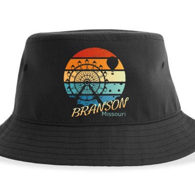 Branson Missouri Mo Vacation Souvenir Sustainable Bucket Hat