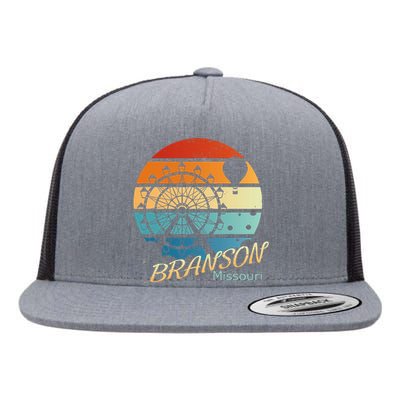 Branson Missouri Mo Vacation Souvenir Flat Bill Trucker Hat