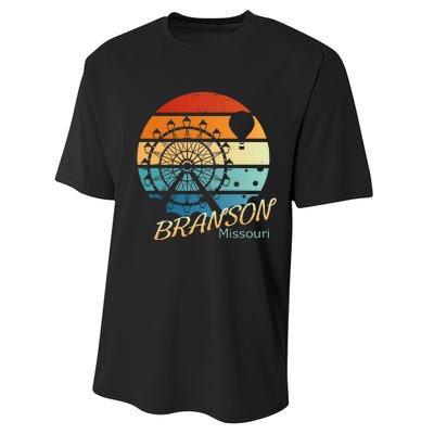 Branson Missouri Mo Vacation Souvenir Performance Sprint T-Shirt