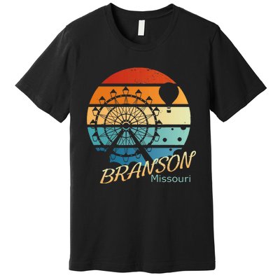 Branson Missouri Mo Vacation Souvenir Premium T-Shirt