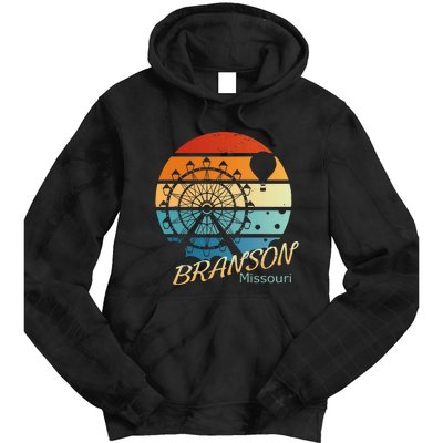 Branson Missouri Mo Vacation Souvenir Tie Dye Hoodie