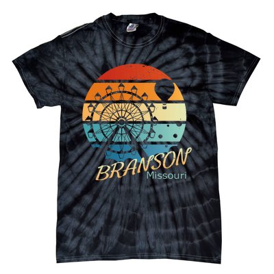 Branson Missouri Mo Vacation Souvenir Tie-Dye T-Shirt