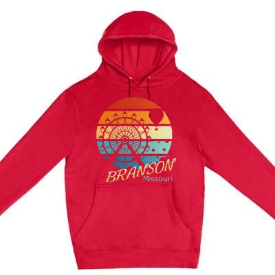 Branson Missouri Mo Vacation Souvenir Premium Pullover Hoodie