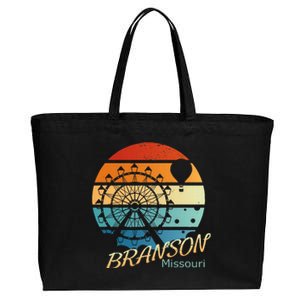 Branson Missouri Mo Vacation Souvenir Cotton Canvas Jumbo Tote