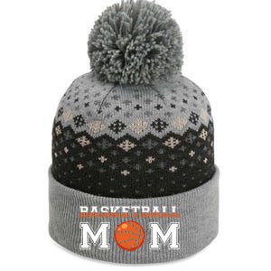 Basketball Mom Mothers Day Cute Gift The Baniff Cuffed Pom Beanie