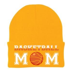 Basketball Mom Mothers Day Cute Gift Knit Cap Winter Beanie