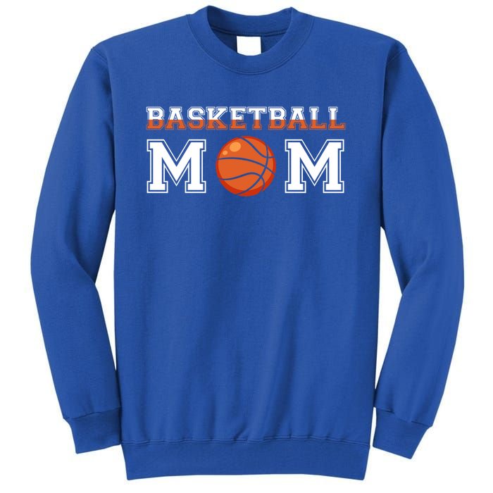 Basketball Mom Mothers Day Cute Gift Tall Sweatshirt