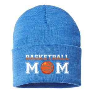 Basketball Mom Mothers Day Cute Gift Sustainable Knit Beanie