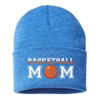 Basketball Mom Mothers Day Cute Gift Sustainable Knit Beanie