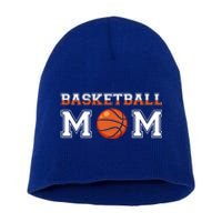 Basketball Mom Mothers Day Cute Gift Short Acrylic Beanie