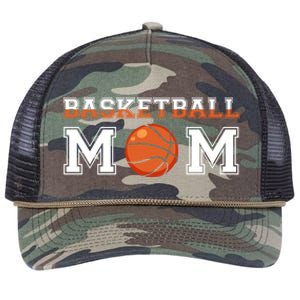 Basketball Mom Mothers Day Cute Gift Retro Rope Trucker Hat Cap