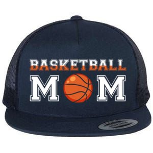 Basketball Mom Mothers Day Cute Gift Flat Bill Trucker Hat