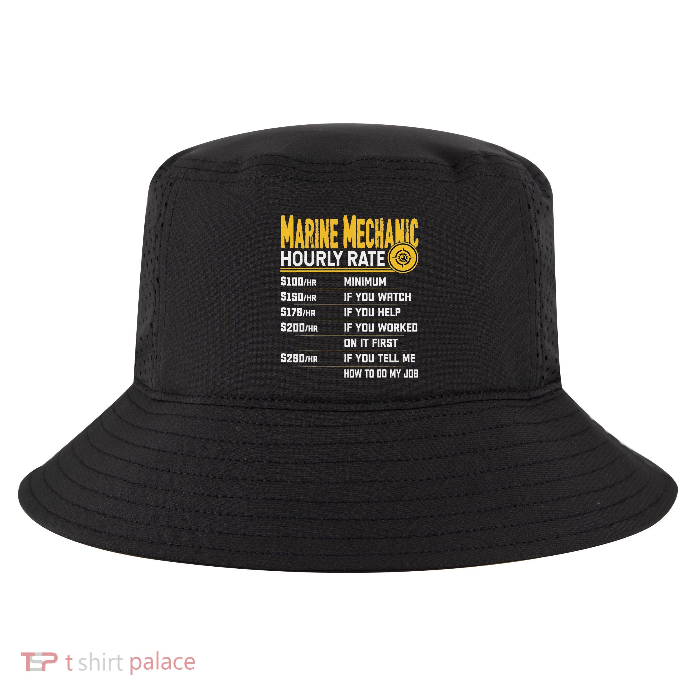 Best Marine Mechanic Hourly Rate Cool Comfort Performance Bucket Hat