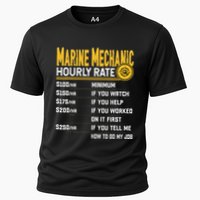 Best Marine Mechanic Hourly Rate Cooling Performance Crew T-Shirt