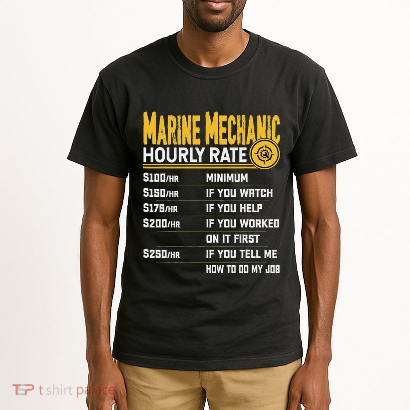 Best Marine Mechanic Hourly Rate Tall T-Shirt