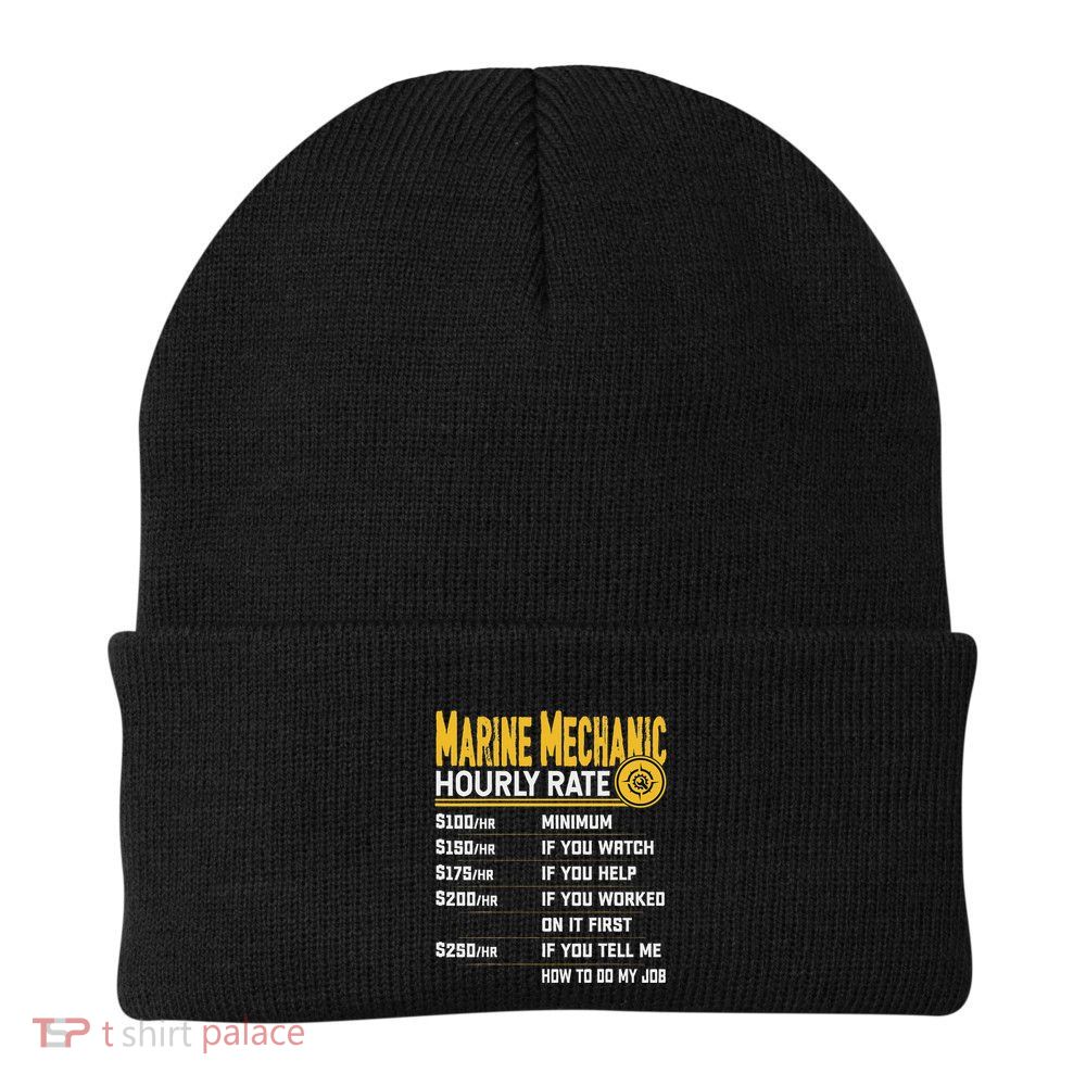 Best Marine Mechanic Hourly Rate Beanie