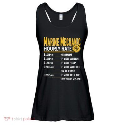 Best Marine Mechanic Hourly Rate Ladies Essential Flowy Tank