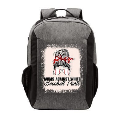 Baseball Mom Moms Against White Baseball Pants Vector Backpack