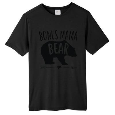 Bonus Mama Mom Bear Stepmom Mother's Day Gift Tall Fusion ChromaSoft Performance T-Shirt