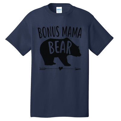 Bonus Mama Mom Bear Stepmom Mother's Day Gift Tall T-Shirt